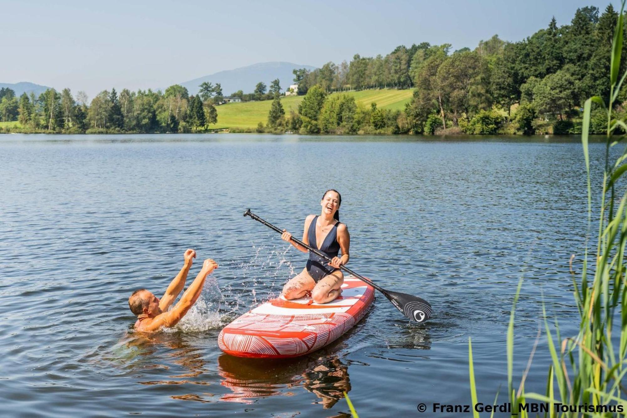 Ferienparadies Hecher Maltschachersee Feldkirchen in Kärnten المظهر الخارجي الصورة
